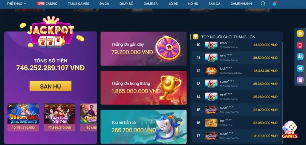 Khuyến mãi nạp tiền WinVN