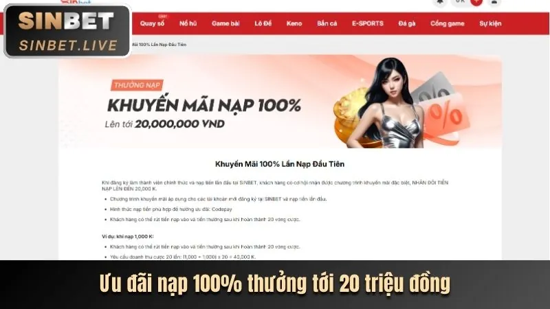 Khuyến mãi đăng ký mới WinVN